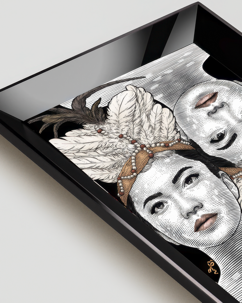The Petite Tray - Asmat Bride