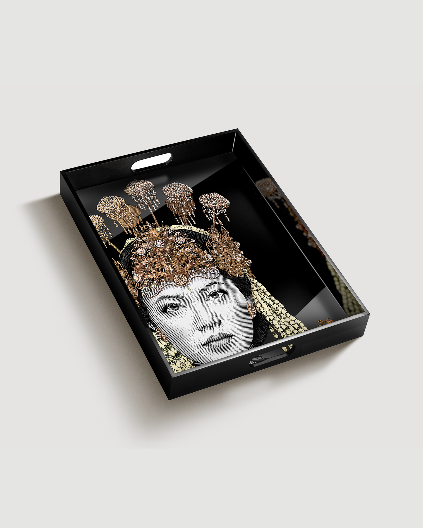 The Statement Tray Large - Sundanese Bride