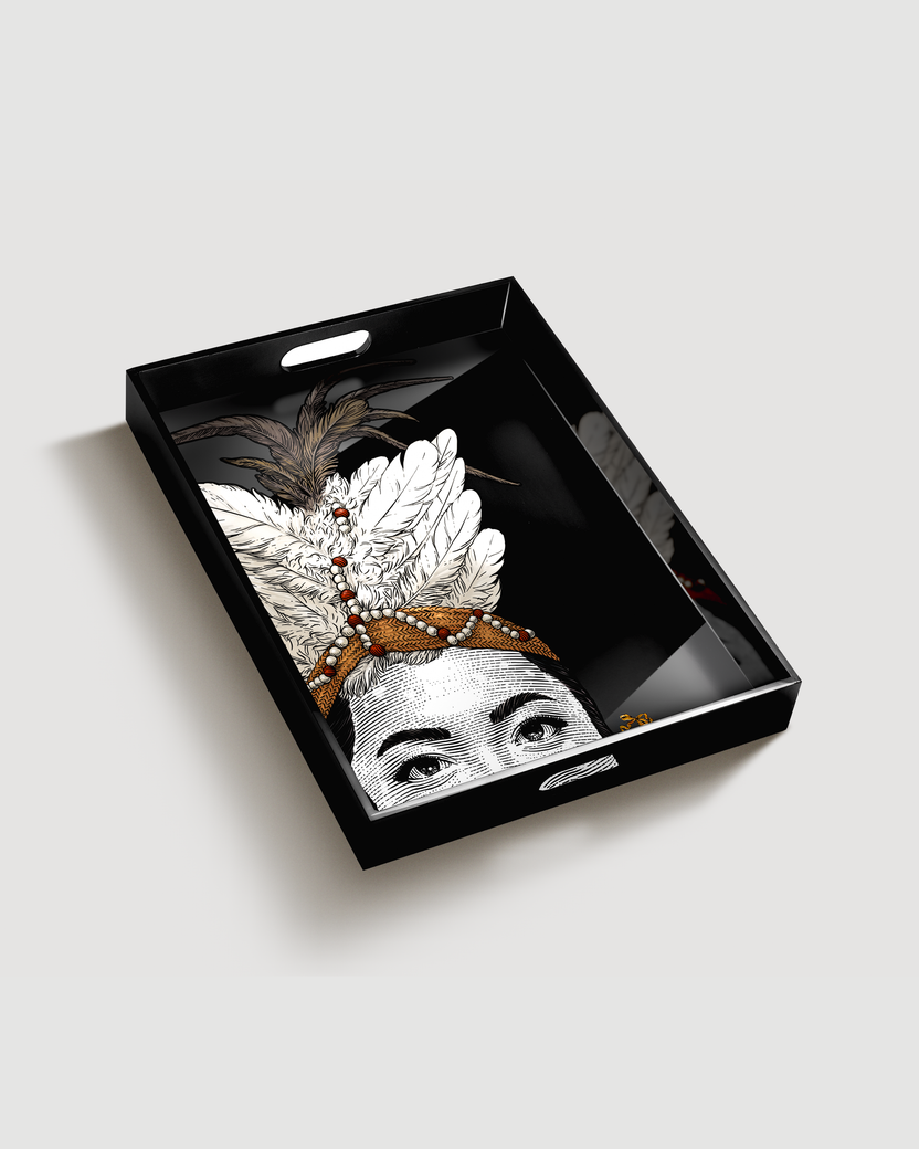 The Statement Tray Large - Asmat Bride
