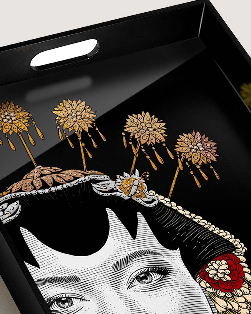 The Statement Tray Large - Solo Putri Bride