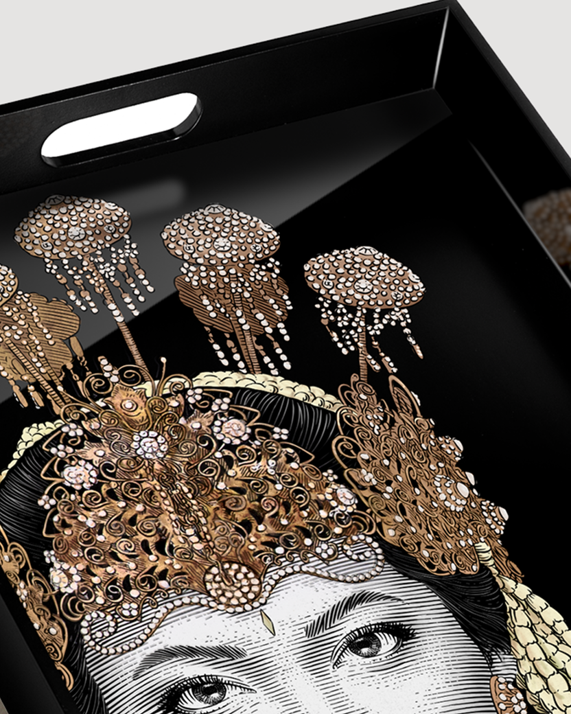 The Statement Tray Large - Sundanese Bride