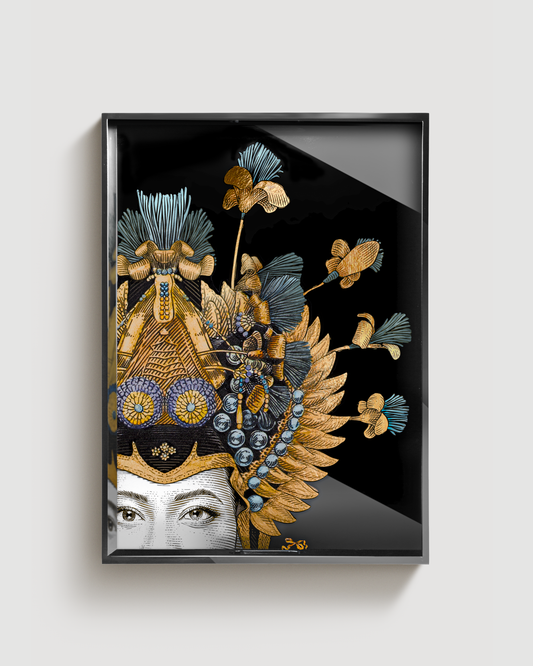 The Statement Tray Large - Butonese Bride