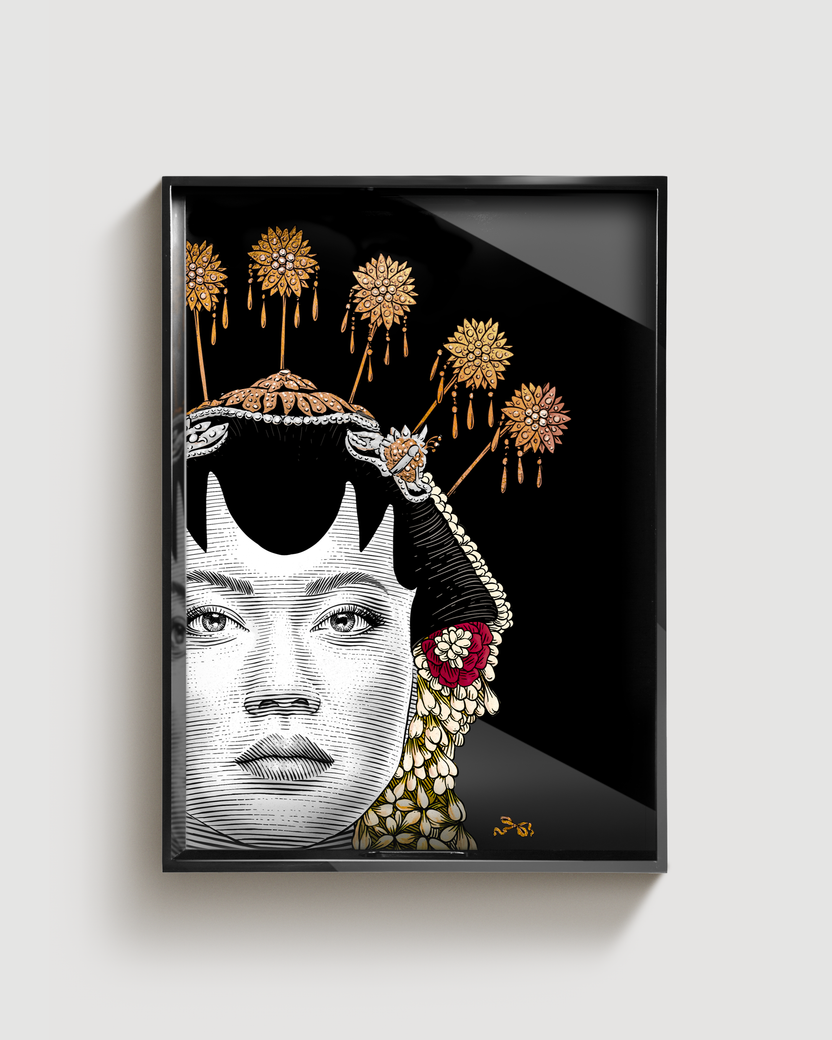 The Statement Tray Large - Solo Putri Bride