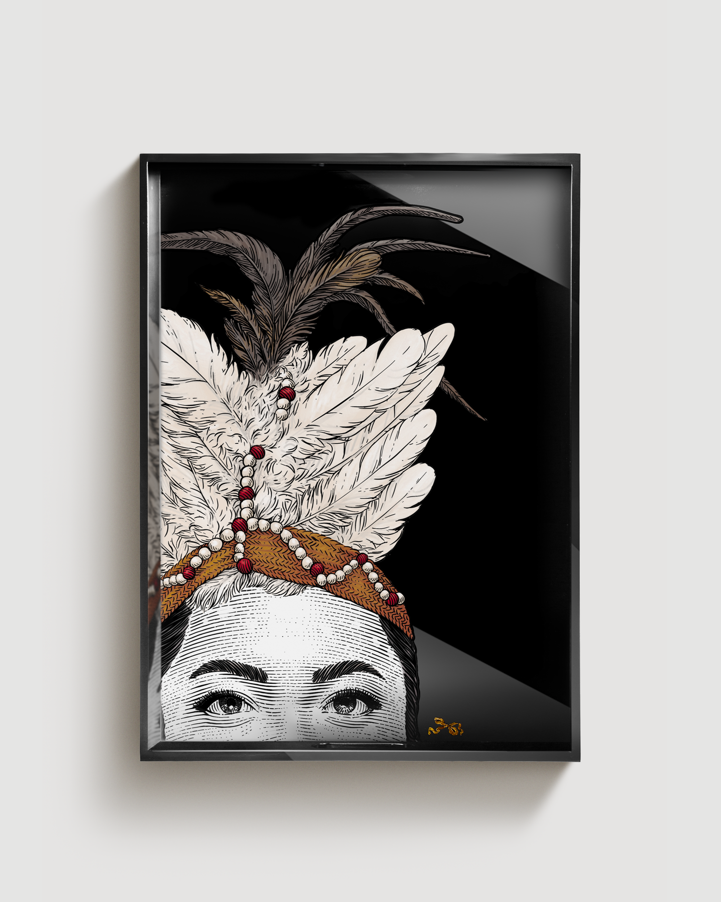 The Statement Tray Large - Asmat Bride
