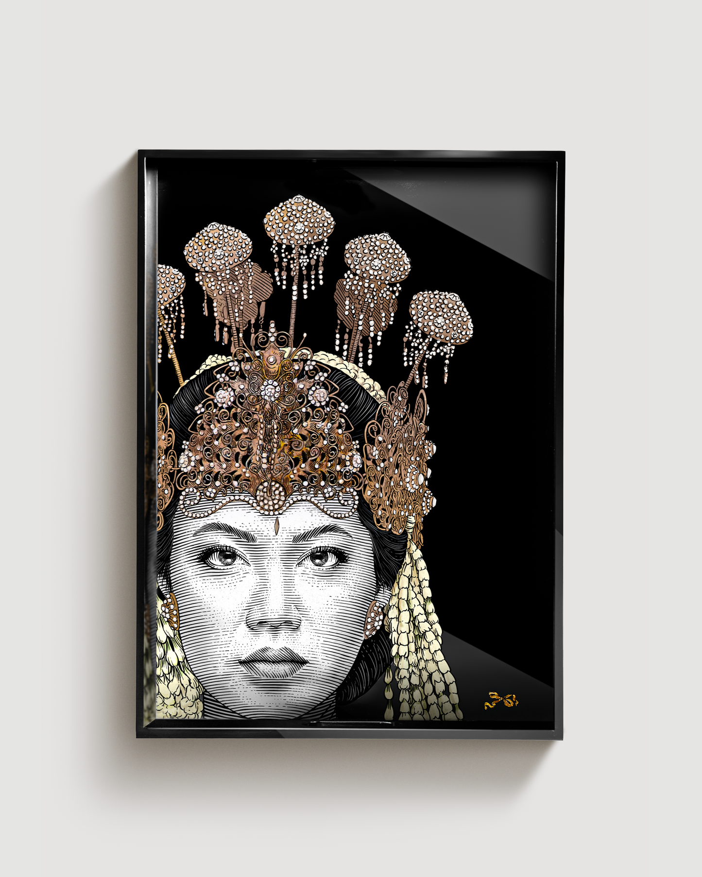 The Statement Tray Large - Sundanese Bride