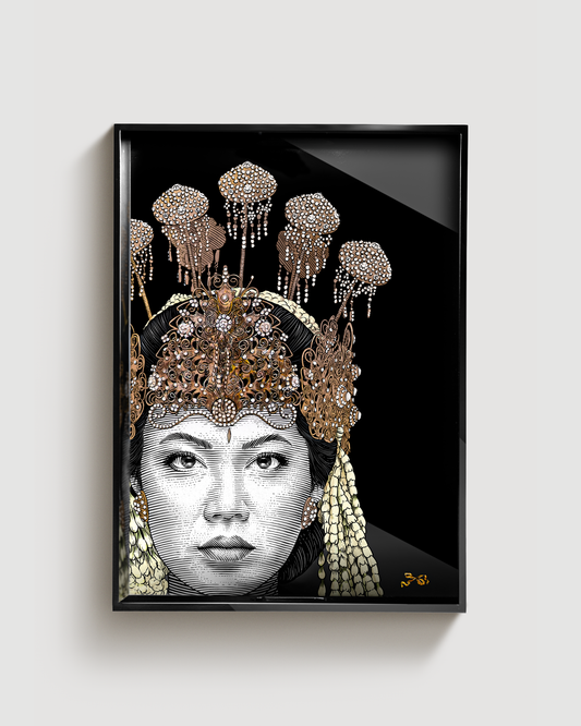 The Statement Tray Large - Sundanese Bride
