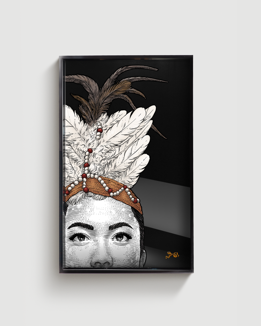 The Statement Tray Medium - Asmat Bride
