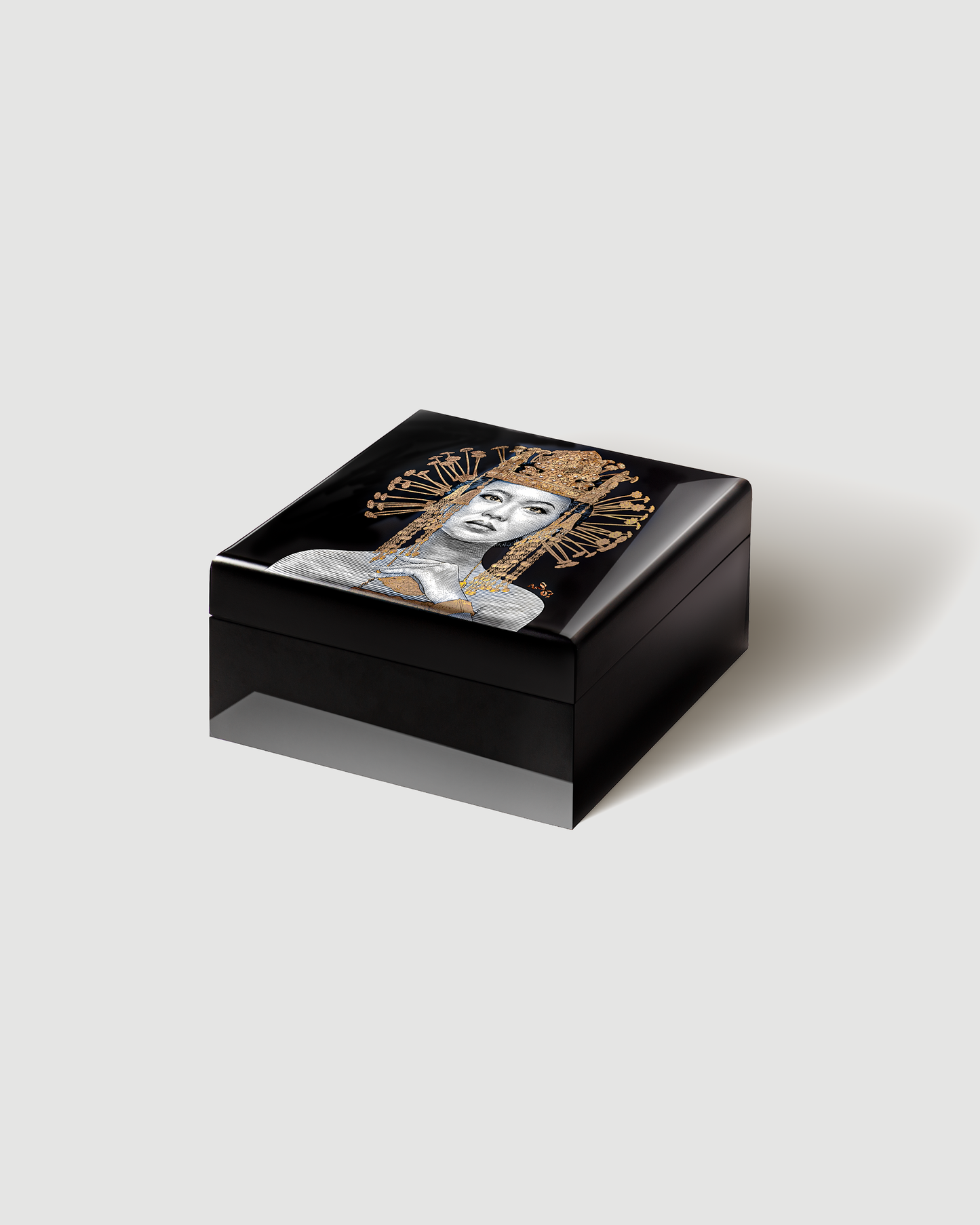 The Tea Box Portrait - Melayu Pontianak Bride