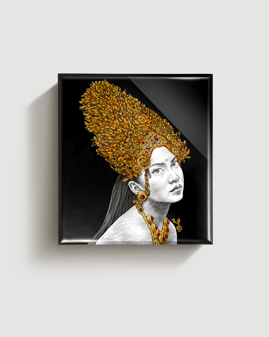 The Tea Box Portrait - Balinese Bride