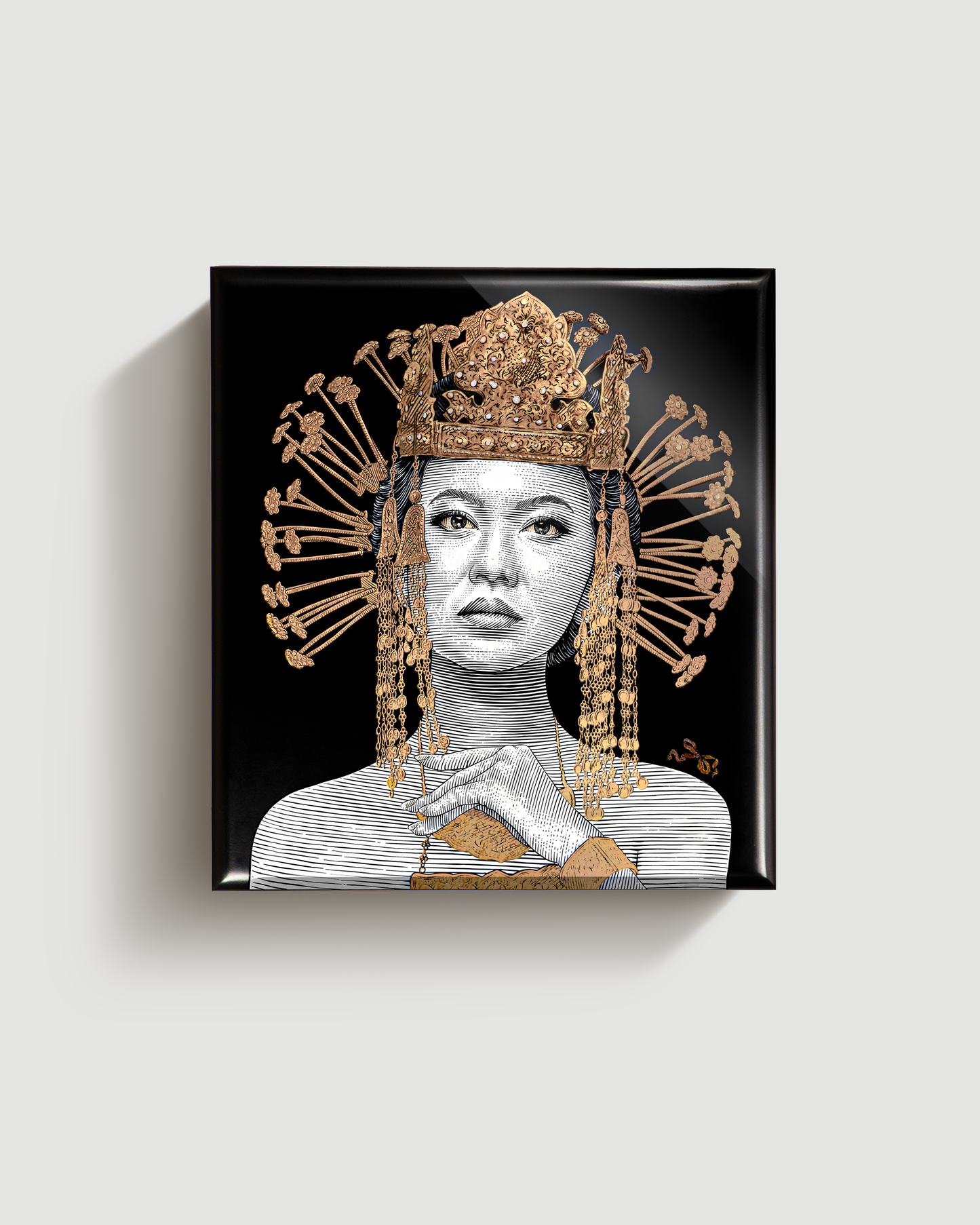 The Tea Box Portrait - Melayu Pontianak Bride