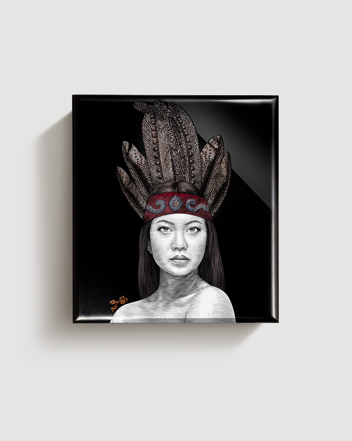 The Tea Box Portrait - Dayak Ngaju Bride