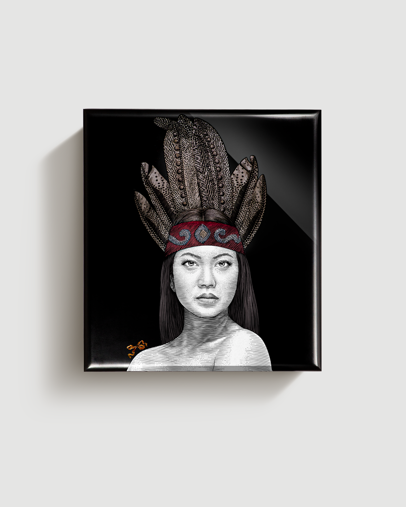 The Tea Box Portrait - Dayak Ngaju Bride