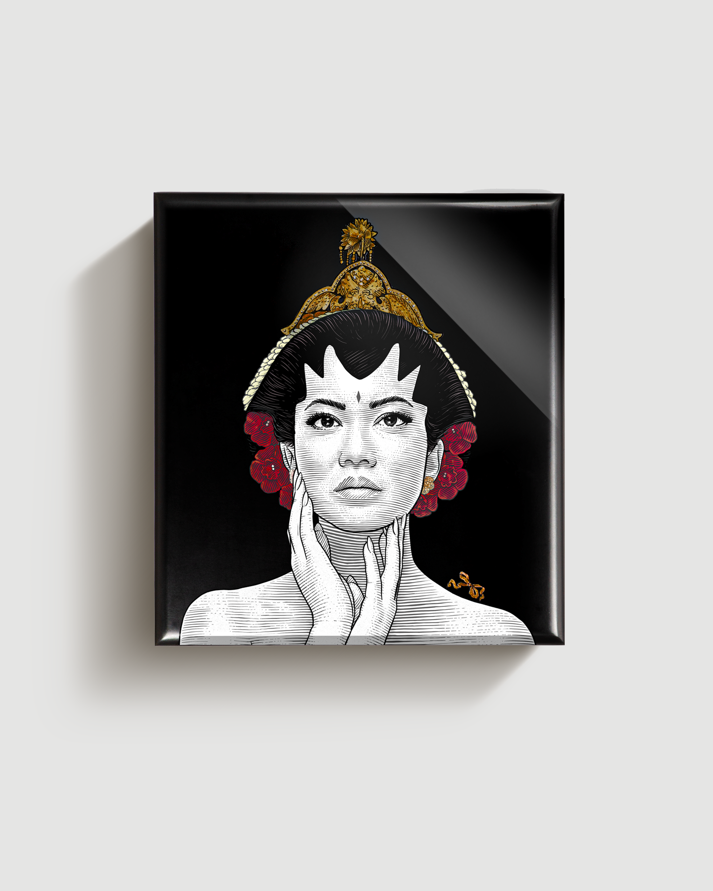 The Tea Box Portrait - Jogja Putri Bride