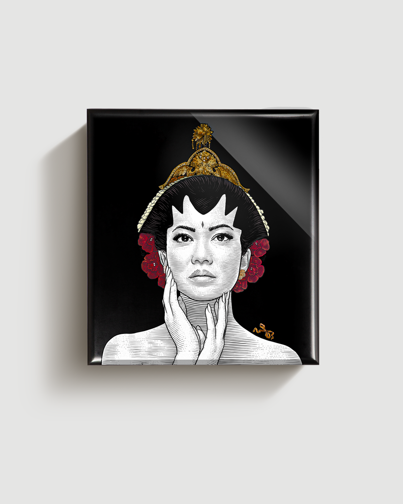 The Tea Box Portrait - Jogja Putri Bride